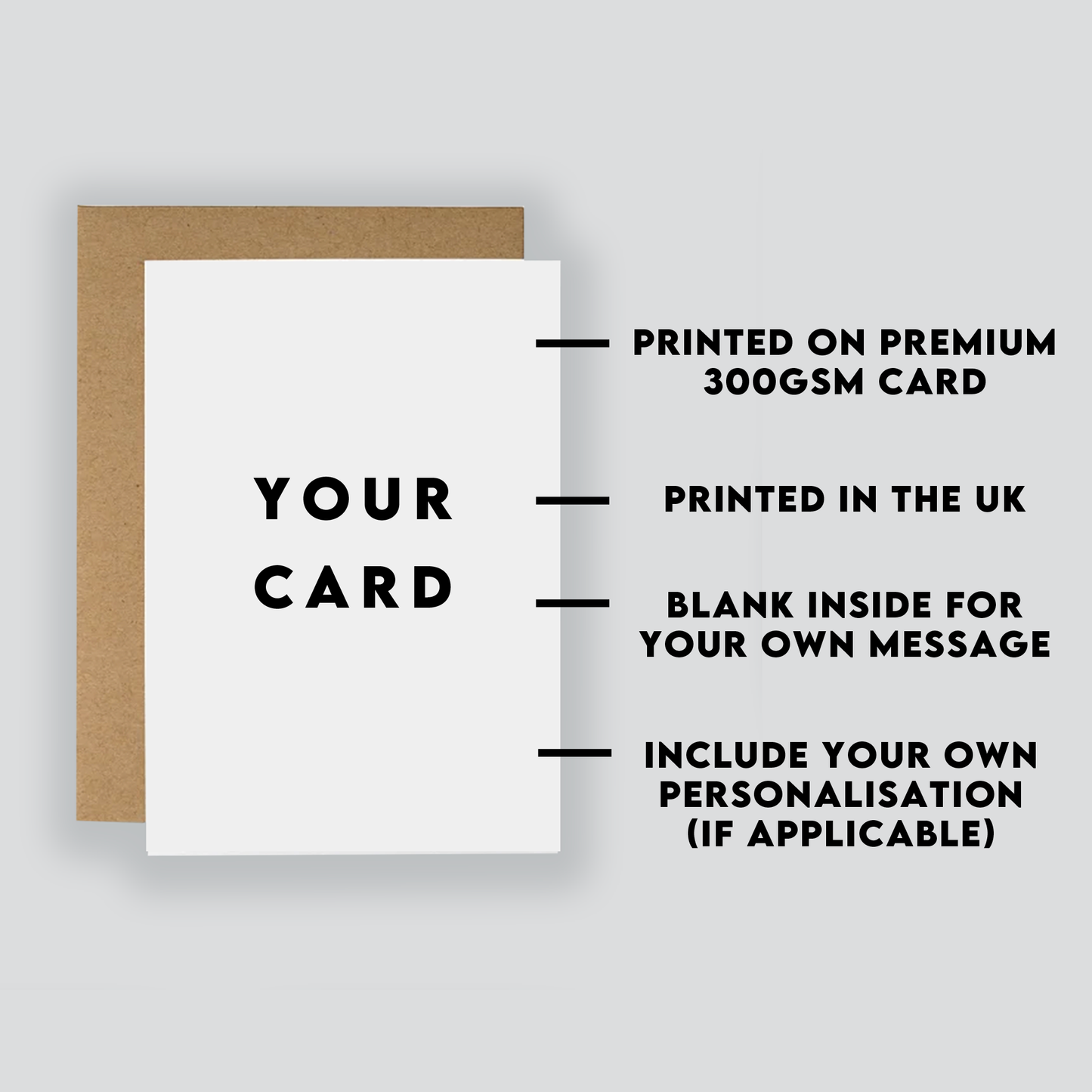 21 Monochrome Card