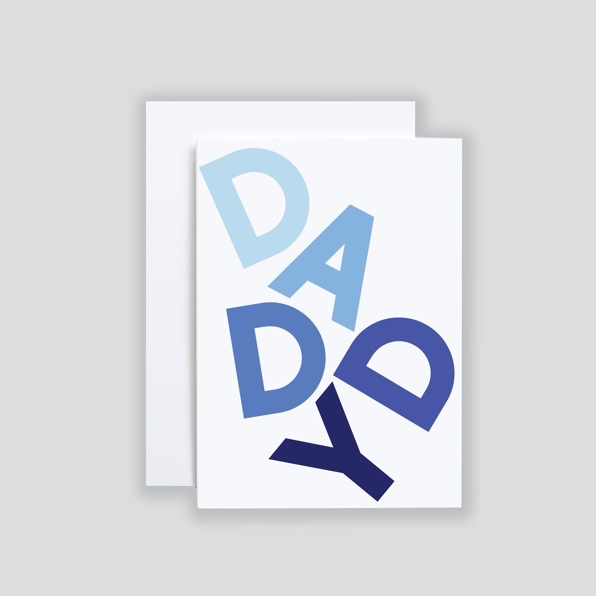 Daddy Fathers Day Card, Personalised Fathers Day Card For Dad, Simple Dad Birthday Card, Daddy Thank You Card For Special Dad