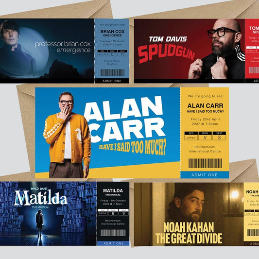Personalised Concert Ticket Souvenir: Custom Gig Ticket Gift