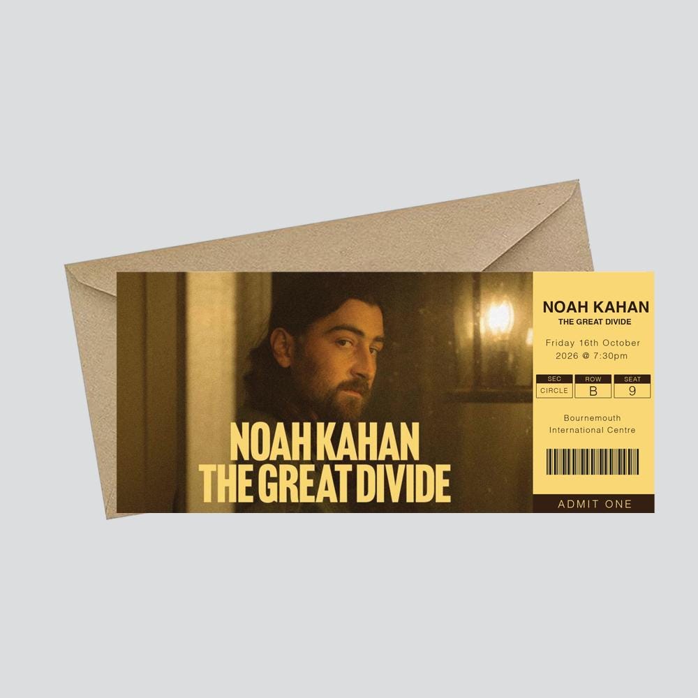 Personalised Concert Ticket Souvenir: Custom Gig Ticket Gift