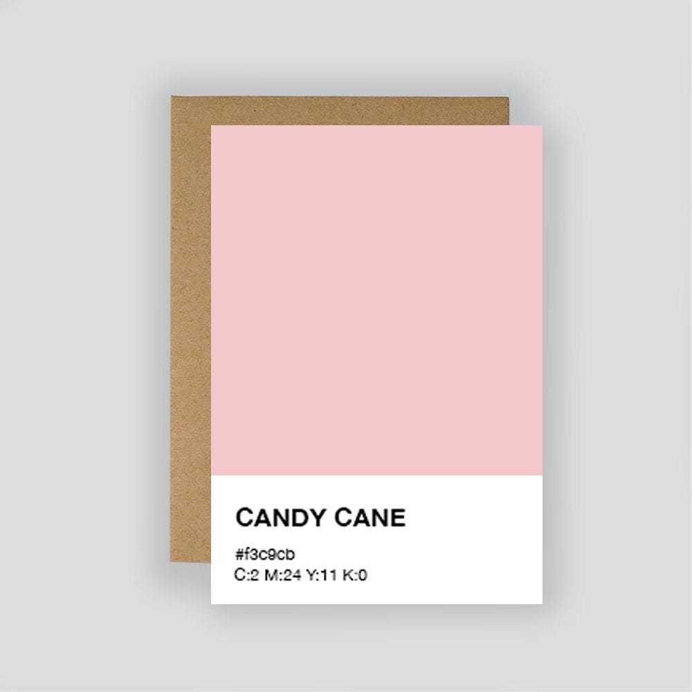 Pantone-Inspired Christmas Cards, Modern Holiday Cards